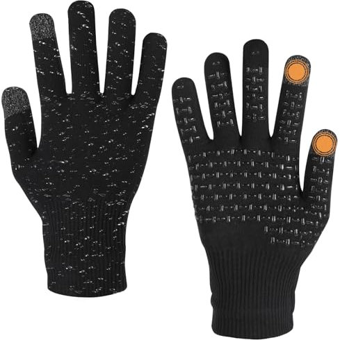 COYLINK Winterhandschuhe Wasserdicht Touchscreen Handschuhe rutschfest Warme Strickhandschuhe Weich Atmungsaktiv Herren Damen Handschuhe für Skifahren Radfahren Wandern Laufen