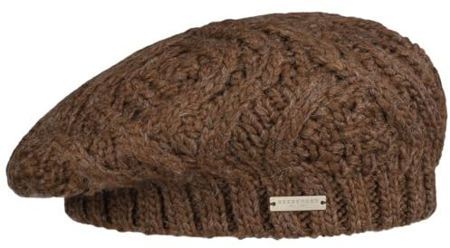 Seeberger Salvirola Strickbaske Damenbaske Baske Winterbaske (One Size - braun)