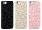Yoedge 3 Stück Handyhülle für iPhone 8/7 / iPhone SE 2020 /SE 2022 Hülle 4,7, Leopard Muster Design Frauen Mädchen Aesthetic Handyhülle Dünn Weich Schlanke Silikon TPU Flexible Stoßfest Schutzhülle