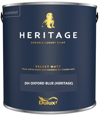 Dulux Heritage Paint (125ml Tester, DH Oxford Blue)