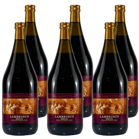 Campetto Lambrusco -halbtrocken- (6 x 1,5L)