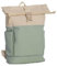 Daniel Ray Rucksack Pittsburgh mit Rolltop-Verschluss - Rolltop-Tasche mit Laptop-Fach in Mint Green