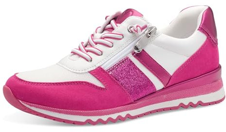 MARCO TOZZI Femme Damen Sneaker 2-23707-41 Basket, Blanc/Rose, 40 EU