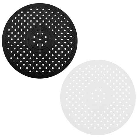 2 unidades de alfombrillas protectoras para fregadero, alfombrilla de drenaje redonda, inserto redondo, protector para fregadero de cocina, alfombrilla para vajilla