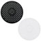 2 unidades de alfombrillas protectoras para fregadero, alfombrilla de drenaje redonda, inserto redondo, protector para fregadero de cocina, alfombrilla para vajilla