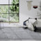 ELLE Decoration Hochflor Teppich Chappe – Moderner Wohnzimmerteppich, Langflor Shaggy, Modernes Muster, Flauschig Weich Boho für Wohnzimmer, Schlafzimmer – Hellgrau, 200x280cm