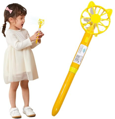 Whrcy Penna a ventaglio portatile, ventilatore portatile - Piccola penna a con ventola a batteria - Gadget fantastici per ventagli personali multifunzionali, ventaglio con penna a per