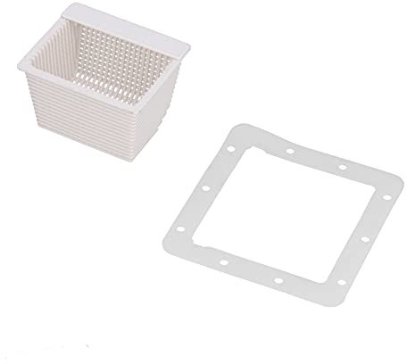 Tbest Wand-Skimmer-Set, Pool-Skimmer-Set mit Breiter Öffnung für Hochleistungsschwimmbecken für Thermalbecken und Pools, Einfache Installation in der Poolwand