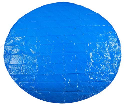 Pilipane Runde Form PE wasserdicht regenabstaud Swimmingpool Abdeckung Schutzstoffzubehör für Außenpool aus hochwertigem PE -Material, das in Mehreren Größen erhältlich ist (Durchmesser 280 cm)