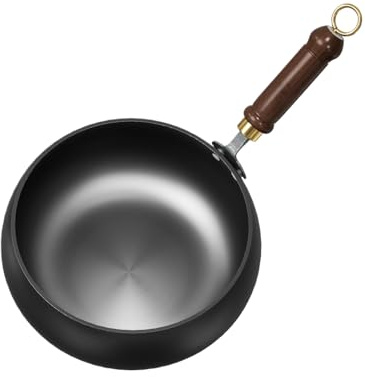 Wok doméstico - Wok antiadherente para y cocinar - Sartén apta para inducción y resistente al calor para carne, y platos asiáticos