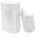 Zeroupshop Kit carillon électronique filaire à piles avec matériel de montage pour maison, appartement, bureau, blanc