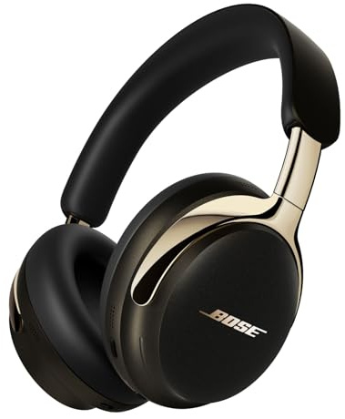 Bose QuietComfort Ultra Bluetooth Headphones (2nd Gen), Wireless Headphones with Spatial Audio, Over Ear Noise Cancelling with Mic, Desert Gold - Limited Edition (Renewed)