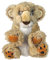 KONG – Comfort Kiddos Lion – Plüschtier mit Herausnehmbarem Quietscher – Für Große Hunde