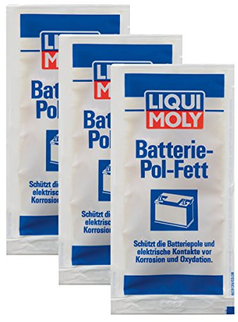 3x LIQUI MOLY 3139 Batterie-Pol-Fett 10g