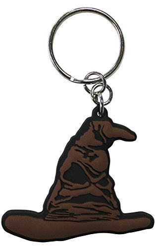 ABYstyle ABYstyleABYKEY137 - Harry Potter – Magic Hat PVC-Schlüsselanhänger, Schwarz - Braun