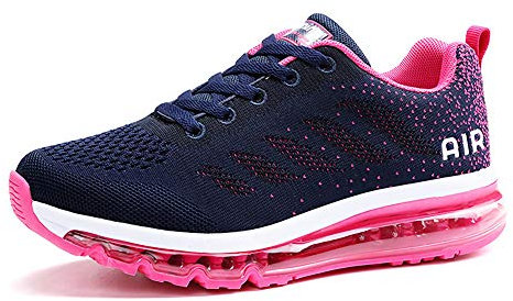 Homme Femme Air Baskets Chaussures Gym Fitness Sport Sneakers Style Running Multicolore Respirante