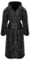 Gräfenstayn® Damen & Herren Kuschelfleece Bademantel mit Kapuze Größe S-XXXL mit Öko-Tex Standard 100 Flanell Fleece (XXL, Schwarz)
