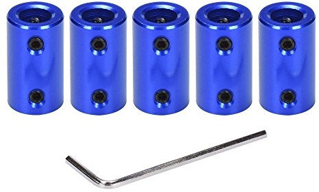 DollaTek 5Pcs Kupplung für 3D Drucker Zubehör CNC Graviermaschinen DIY Aluminium Kupplung 5mm bis 8mm für 3D Drucker