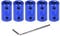 DollaTek 5Pcs Kupplung für 3D Drucker Zubehör CNC Graviermaschinen DIY Aluminium Kupplung 5mm bis 8mm für 3D Drucker