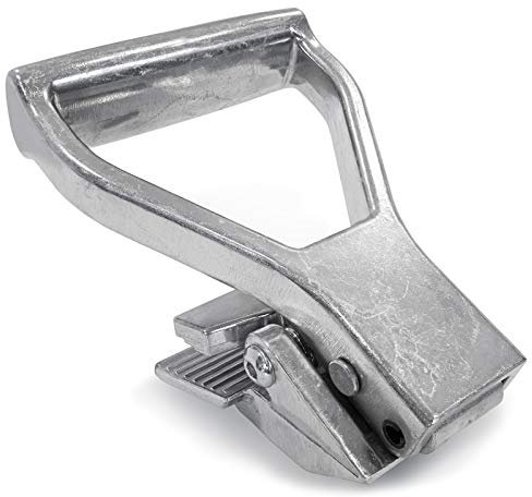 BAUTEC Teppichkralle aus Aluminiumguss zum Entfernen und Spannen von Bodenbelägen wie Teppich und Verlegen von Dachbahnen » Reißklaue Teppichklaue Teppichklammer