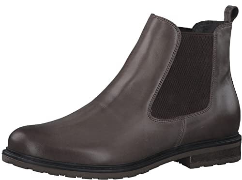 Tamaris Damen Chelsea Boots, Frauen Stiefeletten,Schlupfstiefel,Stiefel,Bootee,Booties,halbstiefel,Kurzstiefel,DK Pepper LEA.,38 EU
