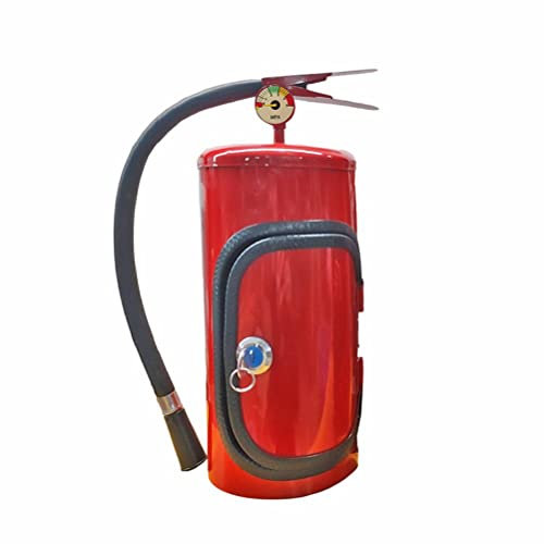Feuerlöscher Mini Bar QCSTORTE Feuerlöscher Minibar Kreatives Weinlagersystem für Whisky Loving Feuerwehrmann Handgemachte