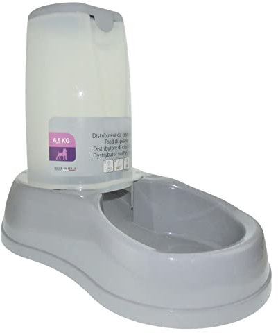 Stefanplast - Food Dispenser 6.5 kg Grey Plastic for Dogs
