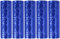 Luftschlangen Papier bunt Party Deko Geburtstag Hochzeit Set holografisch, Stück:5 Stück, Luftschlangen:Blau holografisch metallic
