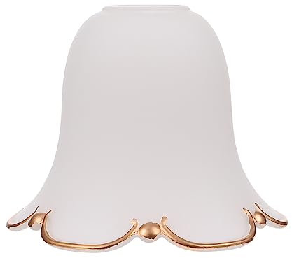 OSALADI 1 PC Verre Abat- Vintage Abat- Pendentif En Verre Lumière - Pour Lampadaires Couvercle De La Lumière - Cloche - En Pour L'Éclairage Lustre En