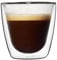 Villeroy & Boch Vivo CY0303 80 ml Double Walled Small Glasses – Set of 2, Borosilicate Glass, Heat Proof, Lightweight, Dishwasher Safe, Mouth Blown, Practical, Classic, Espresso