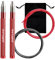 Bear KompleX - Speed-Springseil – verstellbares Cross-Training, Boxen, Fitness, verwicklungsfreies Springseil, Stahlkabel, 360° drehbare Lager, leichte Aluminiumgriffe, professionelle Größe, rote