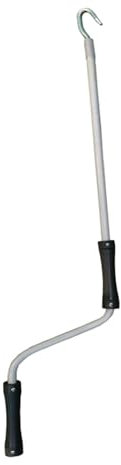 Baoblaze Awning Crank Handle Winder Stable Hand Crank Gear Hardware Canopy Fittings for Outdoor Patio Rain Canopy Accessories,Black-1.2M