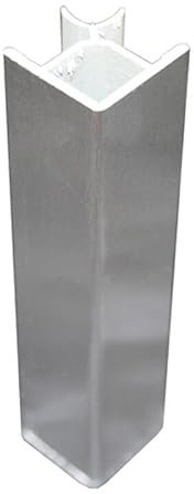 Angolo per Zoccolo in Alluminio H 10 cm