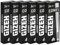 GIZEH Cones Hülle Black 3 Stück Ø 6mm - King Size Pre Rolled Cone/vorgedrehte konische Hülsen gebleicht (6 Packungen)