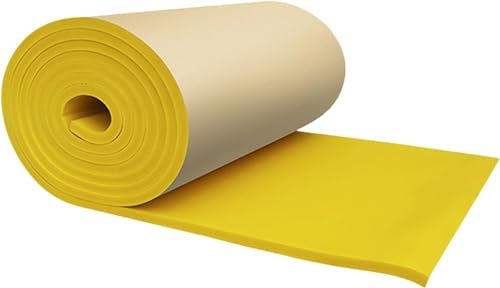 JSY eckenschutz für garagen Garagenkantenstoßstangen, Säulenstoßstangen, Türkantenstoßstangen, Wandeckkantenstoßstangen for Basketballplätze/Turnhallen Garage Wandschutz(Color:Giallo,Size:13.1ft/4m)