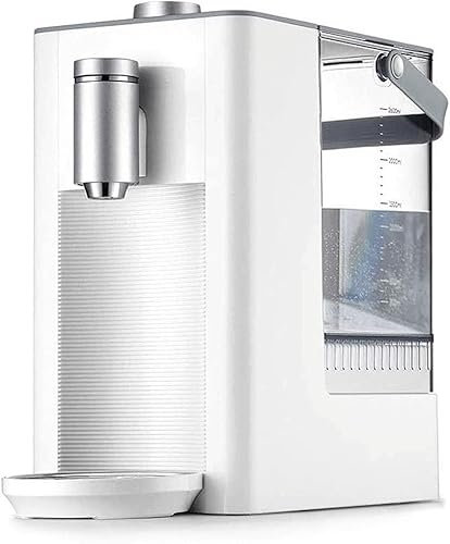 vkeid Stainless Steel water Heater and Heater | Electric Kettle Water Heater, Teapot with Automatic Shut-off Protection, (Color : Argento) hopeful