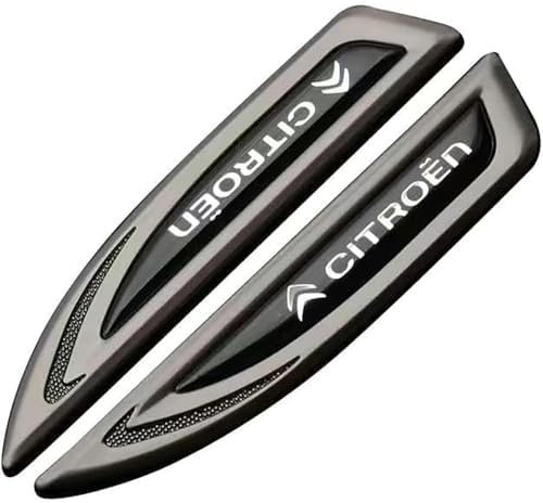 Auto Emblem Aufkleber, für Citroen Saxo SM SpaceTourer Visa Motorhaube Kofferraum Heckklappe Emblem Abziehbilder Auto Emblem Auto Dekoration Zubehör,A