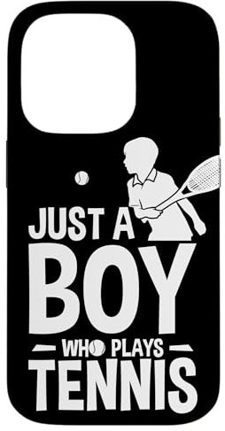 Just A Boy Who Plays Tennis for Tennis Kids Case for iPhone 14 Pro