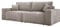 DomoHome Universelles Ecksofa Kasjo Mit Schlaffunktion Und Bettkasten Weicher Cordstoff Flexibel Stellbar Rechts-Layout Schlaffläche: 205x135cm Größe: 245x90x83 cm Farbe: Cappucino