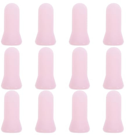 Beaupretty 12 Pièces Set de Ventouses pour Yeux Silicone Outils de Cupping Miniatures pour Fatigue Oculaire Amélioration Circulation Sanguine et Absorption Hydratation