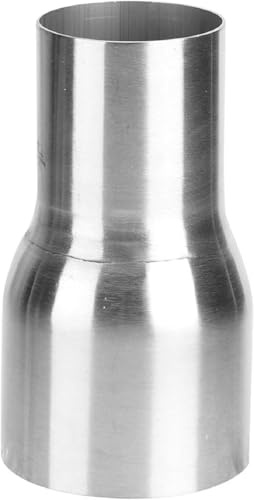 MotorMinds Réducteur du Tuyau D'échappement, Adaptateur de Tube de Tuyau D'échappement en Acier Inoxydable Universel (57-76 mm)