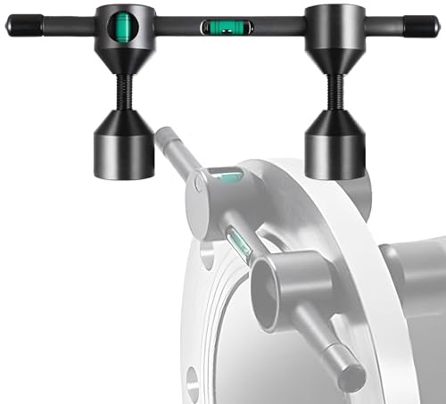 Flanschausrichtung, Gewinde-Rohrflansch-Ausrichtungen, 1,27 cm bis 4,8 cm Durchmesser, Flansch, Zweilochausrichtung, Nivellierer, Schnellwechsel, Sanitär-Level-Werkzeug