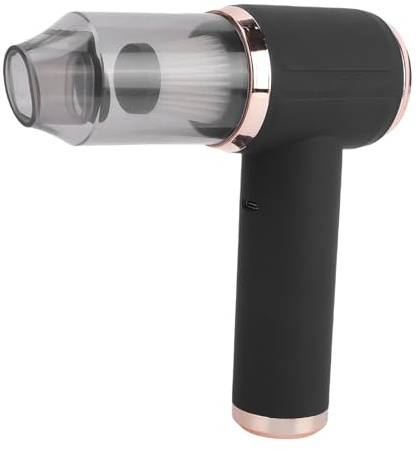 Badafaci Aspirateur à Main 4 en 1 45 000 PA sans Fil pour Voiture avec Chargement de Type C et Filtre Lavable pour Le Nettoyage de la Maison, du Bureau, de la Voiture et des Animaux