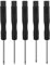 5 x Torx T2 T3 T4 T5 T6 Schraubendreher Handy Reparatur Werkzeug