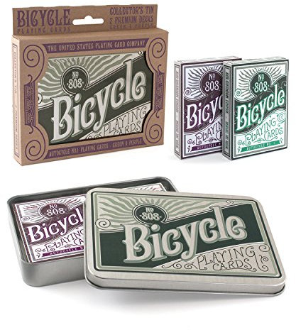 Bicycle 10017325 23693 Autocycle No. 1 Limited Edition Pokerkarten in Metallbox