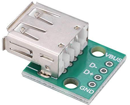 USB-Buchse Breakout Board 10 pcs USB Typ A Buchse Breakout Board 2.54 mm Pitch Adapter Stecker DIP