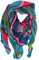 Invero, Merino Dreieckstuch/Schal Kyra, 100% Wolle (Fantasy)