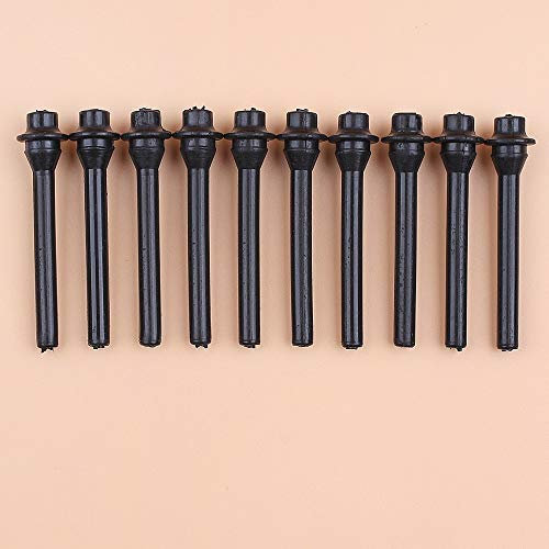 Beixi Tempo 10Pcs / Lot del Tubo a Pressione negativa for Il Cinese 25CC 25cc Zenoah Komatsu G2500 Gasoline Chainsaw 2 Tempi Piccolo Motoseghe Ricambi