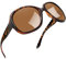 Joopin Klassische Sonnenbrille Damen Übergroße Leopardbraun und Große Sonnenbrille Polarisiert UV400 Brille Trendy mit Dicker Rahmen für Fahren Angeln und Reisen (Schildkröte Braun)