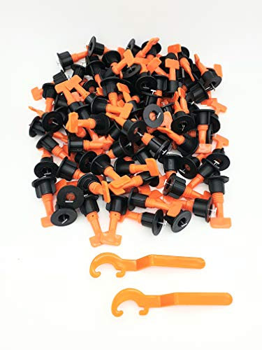 1500 Stück Fliesen Nivelliersystem Fliesenausgleichsystem wiederverwendbar Spacer + Spezialschlüssel